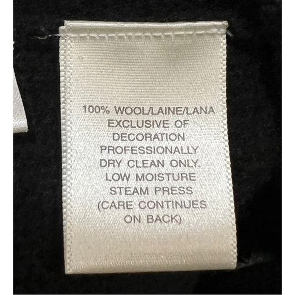 Appleseed's Women Sz M ~ WOOL Embroidered Wreath Christmas Cardigan Sweater Y2K - Picture 5 of 7